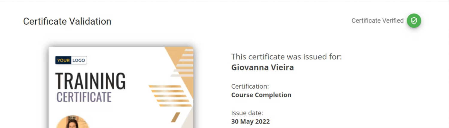 Certificate validation